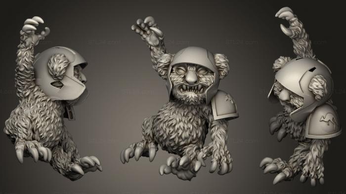 Toys (Drop Bear Kangs4, TOYS_0534) 3D models for cnc